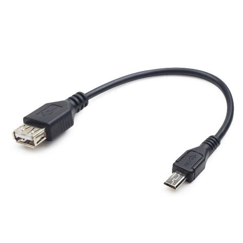 Cable Micro Usb Macho A Usb Hembra Otg M