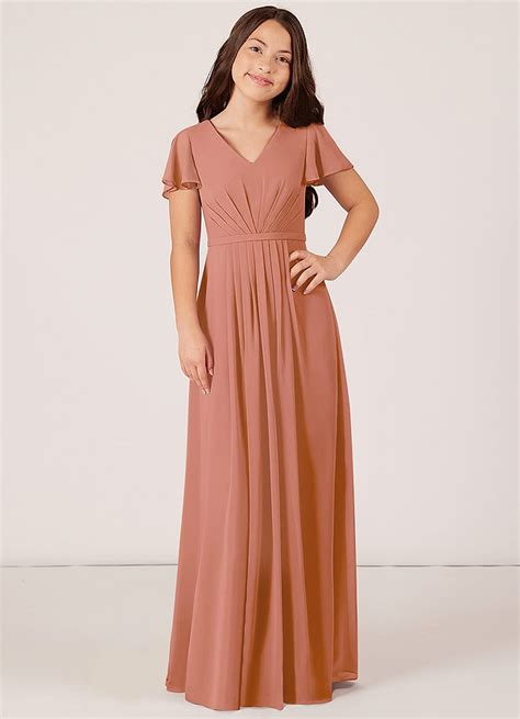 Mai Tai Azazie Peony Jbd Junior Bridesmaid Dresses Azazie