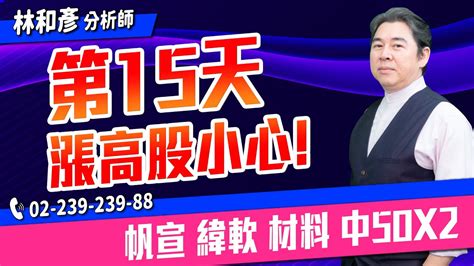 理周tv 20240216盤後 林和彥 時間密碼／台積電 緯軟 帆宣 材料 長榮航買底部賺大錢 Youtube