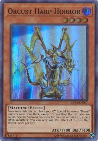 Orcust Harp Horror Yugioh TrollAndToad