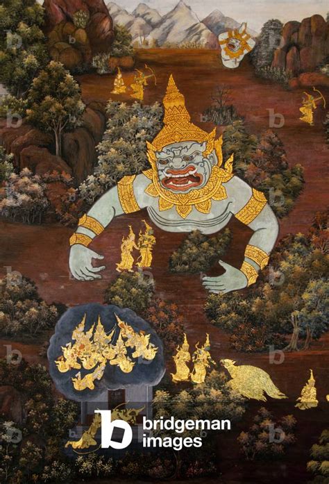 Image Of Thailand Tosakanth Ravana King Of The Demons Menacing