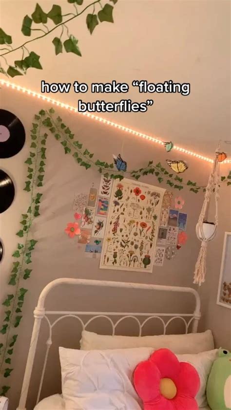 Grab This Cute Floating Butterflies” Idea For Your Aesthetic Room🦋