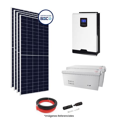 Kit Solar Off Grid Kw Pro Solar En L Nea