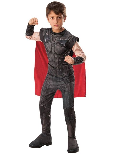 Boys Thor Costume Marvel Avengers End Game Kids Costume