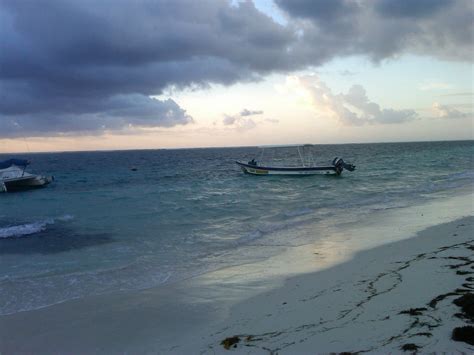 Puerto Morelos Small Fishing Village Riviera Maya Mexico Puerto