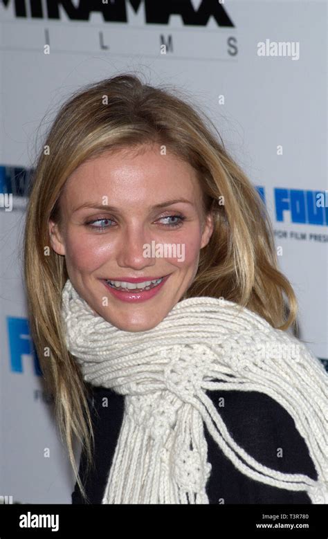 Los Angeles Ca Diciembre La Actriz Cameron Diaz En Los