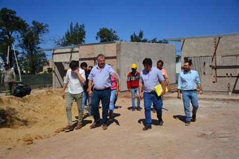 Sander y Arévalo recorrieron las obras de viviendas en construcción de