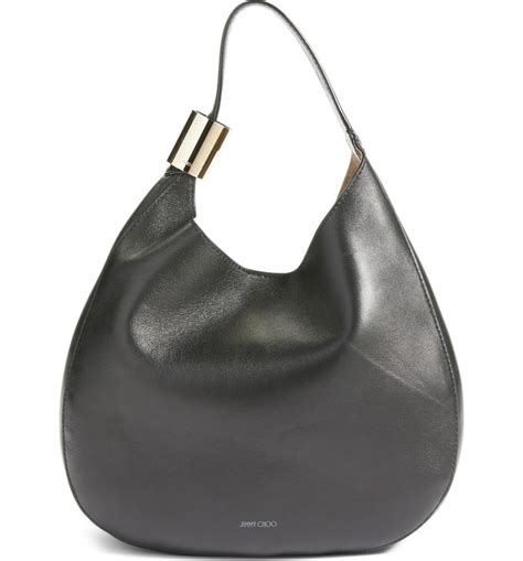 Jimmy Choo Stevie Lambskin Leather Hobo Nordstrom Leather Hobo