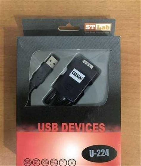 Новый кабель-переходник StLab U-224 с USB на COM Вся Россия ...