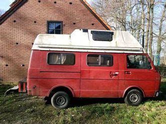 Volkswagen Lt Vw Lt D Wohnmobil Bulli Hochdach Camper Used The Parking