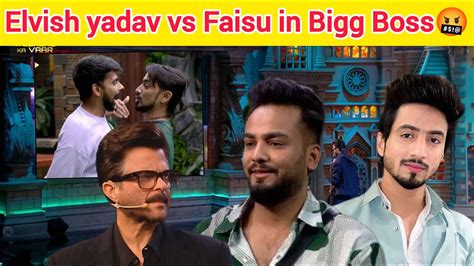 Elvish Aur Faisu Fight In Bigg Boss Weekend Ka Vaar Bigg Boss Ott