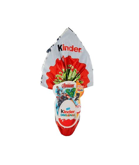 UOVO DI PASQUA KINDER GRANSORPRESA AVENGERS 150 GR