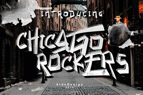 Chicago Rockers Is A Playful And Unique Display Font Get Inspired By