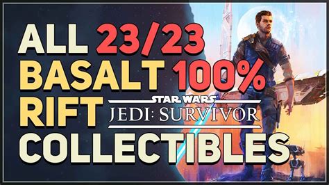 Basalt Rift 100 All Collectibles Star Wars Jedi Survivor Youtube