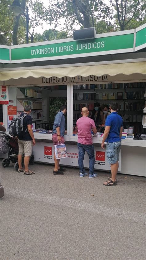 Librería Dykinson Actividades SEGUIMOS EN LA FERIA DEL LIBRO DE