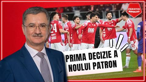 Prima DECIZIE Luata De NOUL PATRON De La Dinamo Anuntul Lui Nicolae