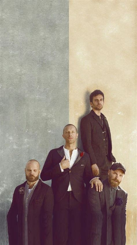 Coldplay Band Members In A Stylish Pose