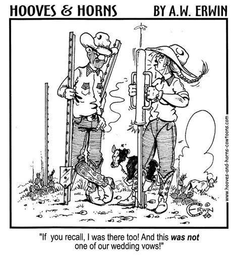 Ranch Wife Funny Cartoons Jokes Cowboy Humor Farm Cartoon