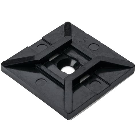 Hellermanntyton® Rubber Adhesive Cable Tie Mount