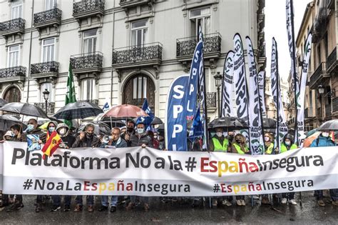 Fotos Las Concentraciones De Policías Y Guardias Civiles En Imágenes