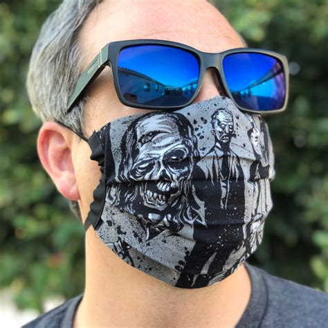 The Walking Dead Face Mask - Etsy