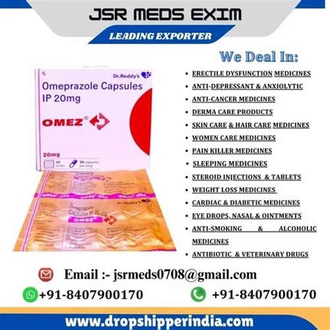 Omez 20 Mg Capsule Omeprazole At Rs 64 2 Stripe In Nagpur ID 11113615373