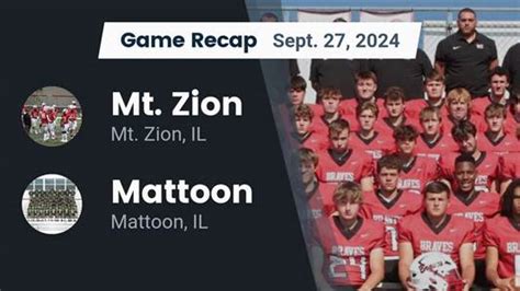 Football Game Preview Mt Zion Braves Vs Charleston Trojans