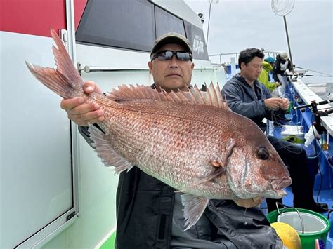 【釣果速報】神奈川県大松丸で51kgの良型マダイをゲット！大型マダイを狙いたいなら今がチャンス！