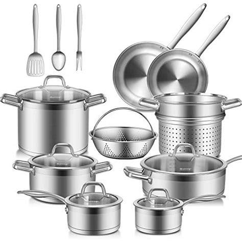 Best Stainless Steel Cookware Set Reviews Updated A Must Read