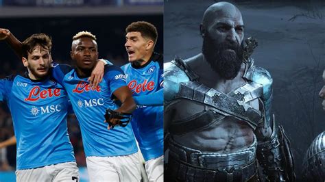 Scudetto Napoli Anche Kratos Festeggia In Un Post Playstati