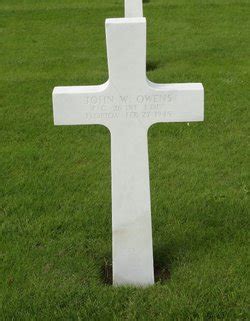 PFC John Wesley Owens 1922 1945 Homenaje De Find A Grave