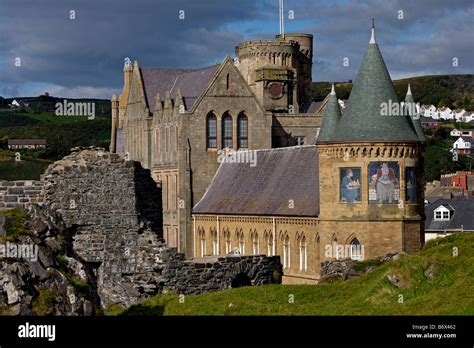 Aberystwyth Castle Ruins 1277 By Edward Ist University College 1865