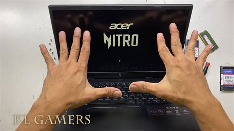 Acer Nitro V15 Gaming Laptop ANV15 51 57NC Disassemble Upgrade RAM