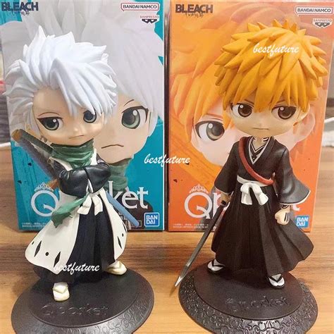 Q Posket Bleach Kurosaki Ichigo Hitsugaya Toushirou Action Figure Model