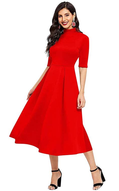 This Christmas, invest these red dresses from Amazon