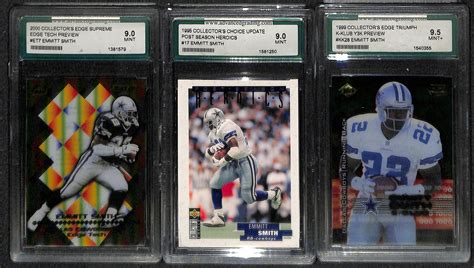 Lot Detail Lot Of Football Graded Cards W Peyton Manning Rc Inc