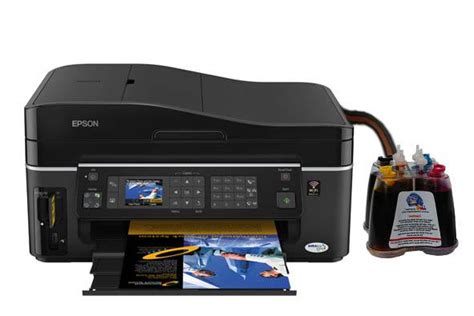 Epson Stylus Office BX600FW All In One Printer With CISS INKSYSTEM