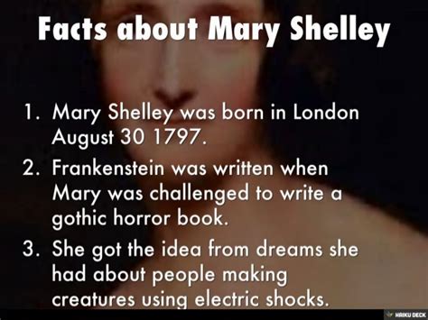 Facts About Mary Shelley