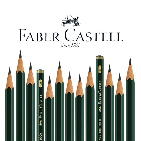 Jual Pensil Faber Castell 9000 HB 2B 3B 4B 5B 6B 7B 8B Pencil PCS