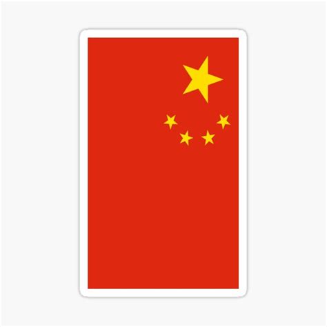 "China Flag" Sticker by bradmurph | Redbubble