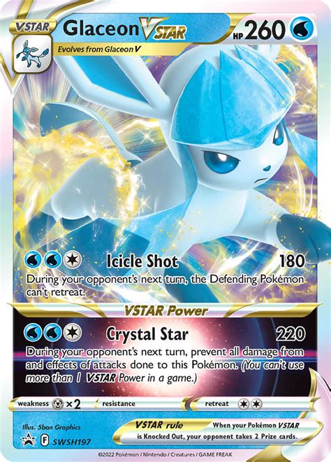 Glaceon Vstar Swsh Black Star Promos Pok Mon Tcg Guru