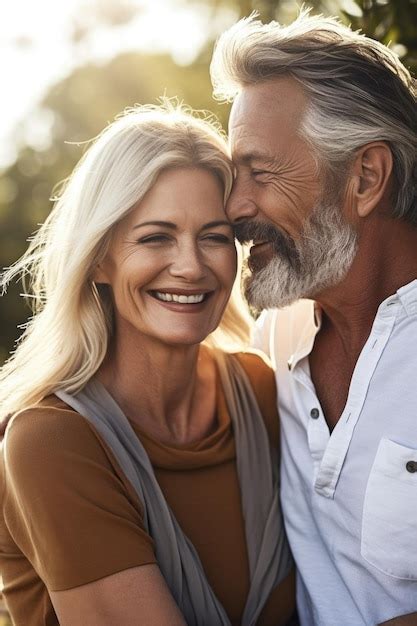 Premium Ai Image Shot Of A Mature Couple Enjoying The Outdoors Together Created With Generative Ai