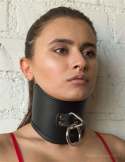 Collier de posture BDSM Grand cuir courbé Etsy Canada