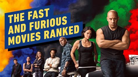 Ranking The Fast And Furious Movies Fast X Edition Youtube