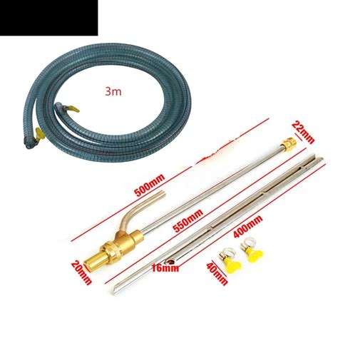 Commercial High Pressure Washer 18 Inch Sandblasting Lance Nozzle Kit