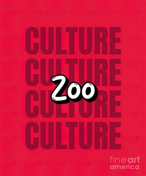 Zoo Culture Logo Painting By Faye Reid Fine Art America