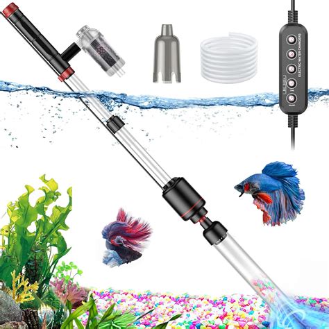 Suness Mulmsauger Aquarium Elektrisch W Smart Aquarium Sauger Mit