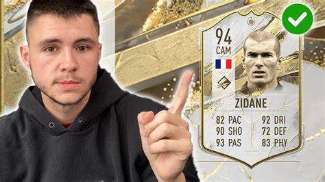 NEW 94 MID ZINEDINE ZIDANE ICON SBC FIFA 23 ULTIMATE TEAM Zidanesbc