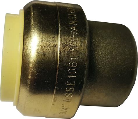 Piece Xfitting Push Fit Cap Certified To Nsf Ansi Brass