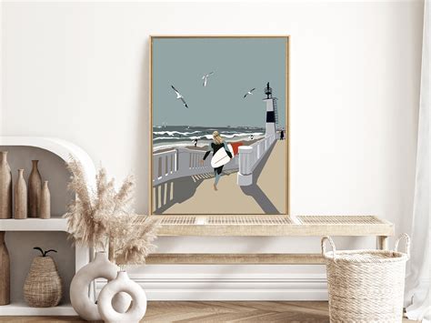 Phare Grande Plage Quiberon Fine Art Seaside Galerie